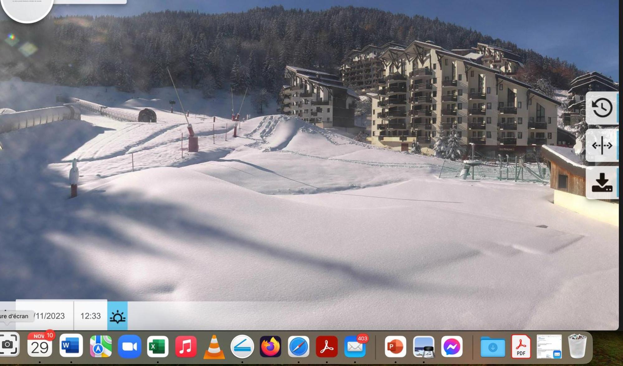 40M2 - Ski Aux Pieds - La Tania - Parking Couvert Exterior foto